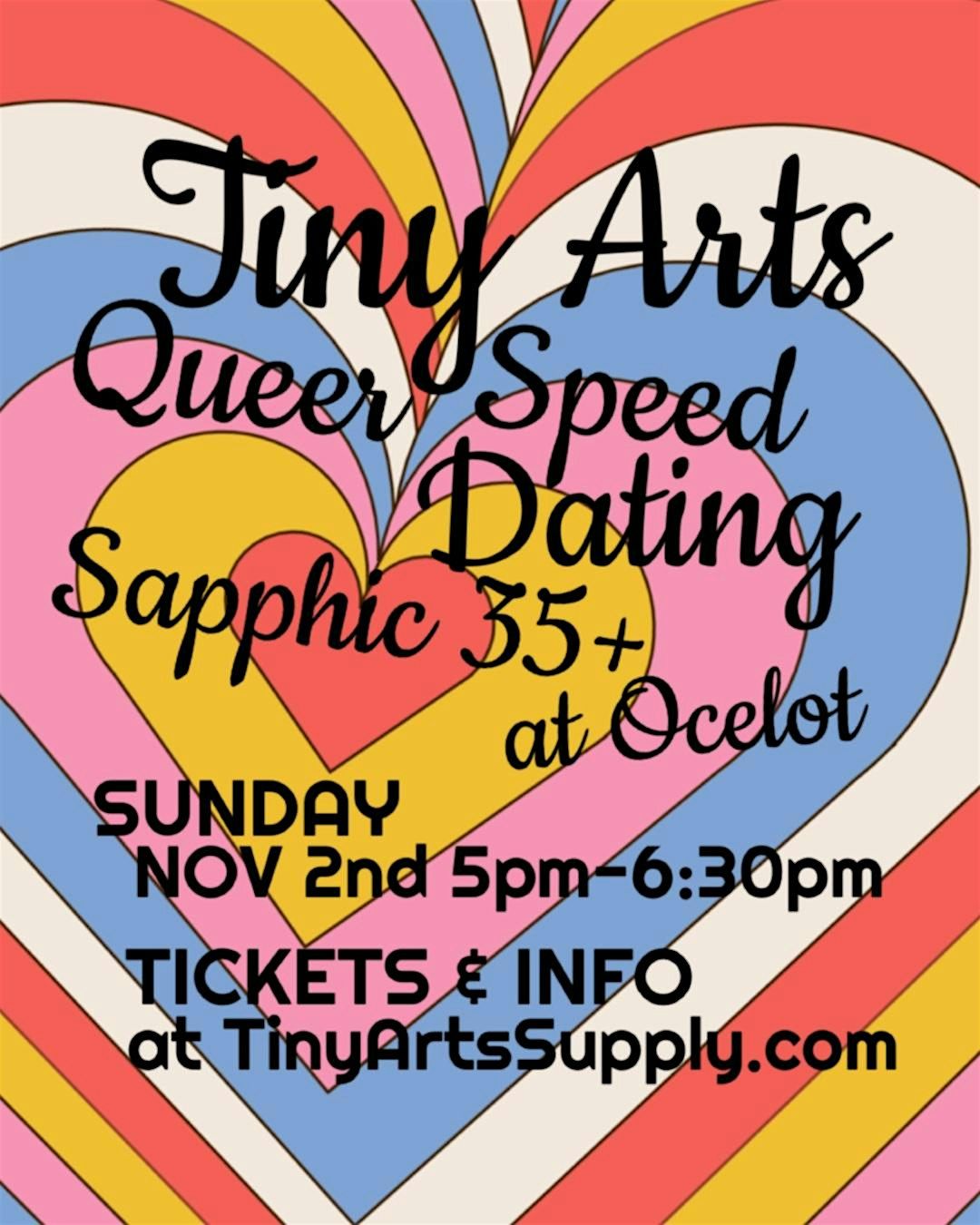 Speed Dating for Queers - Sapphic 35+