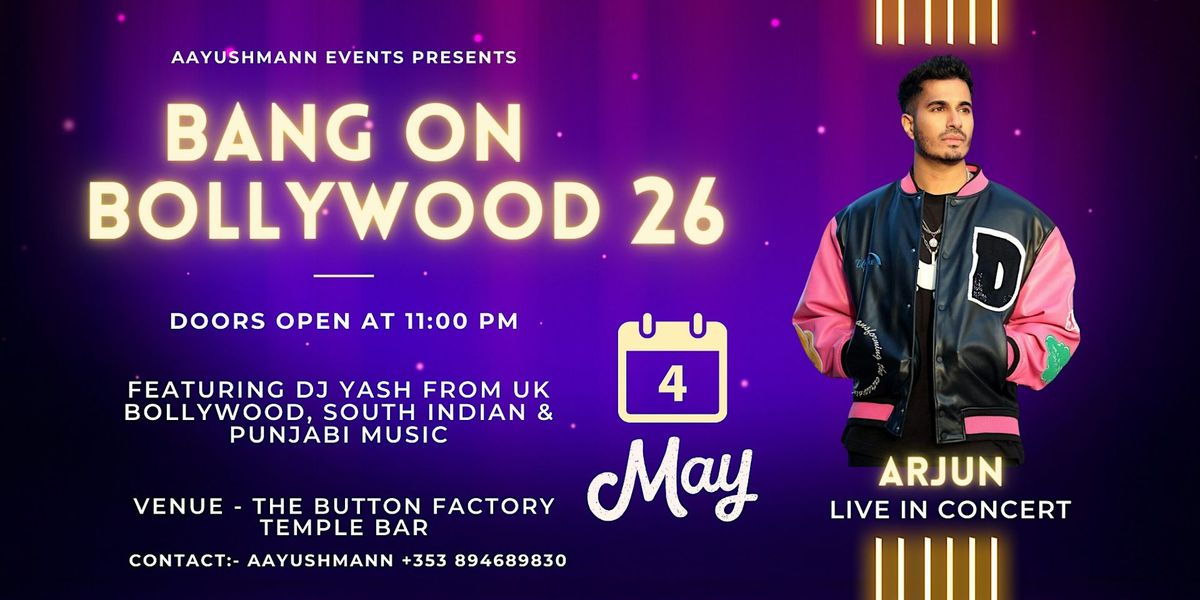 Bang On Bollywood-27 |Arjun Artist Live in Concert|
