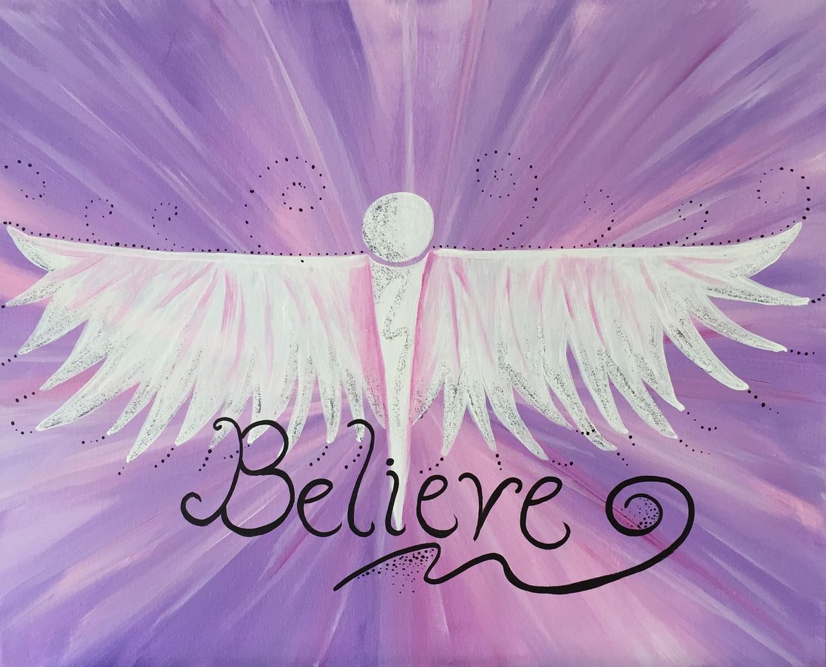 Believe Angel-20x16 ($30)