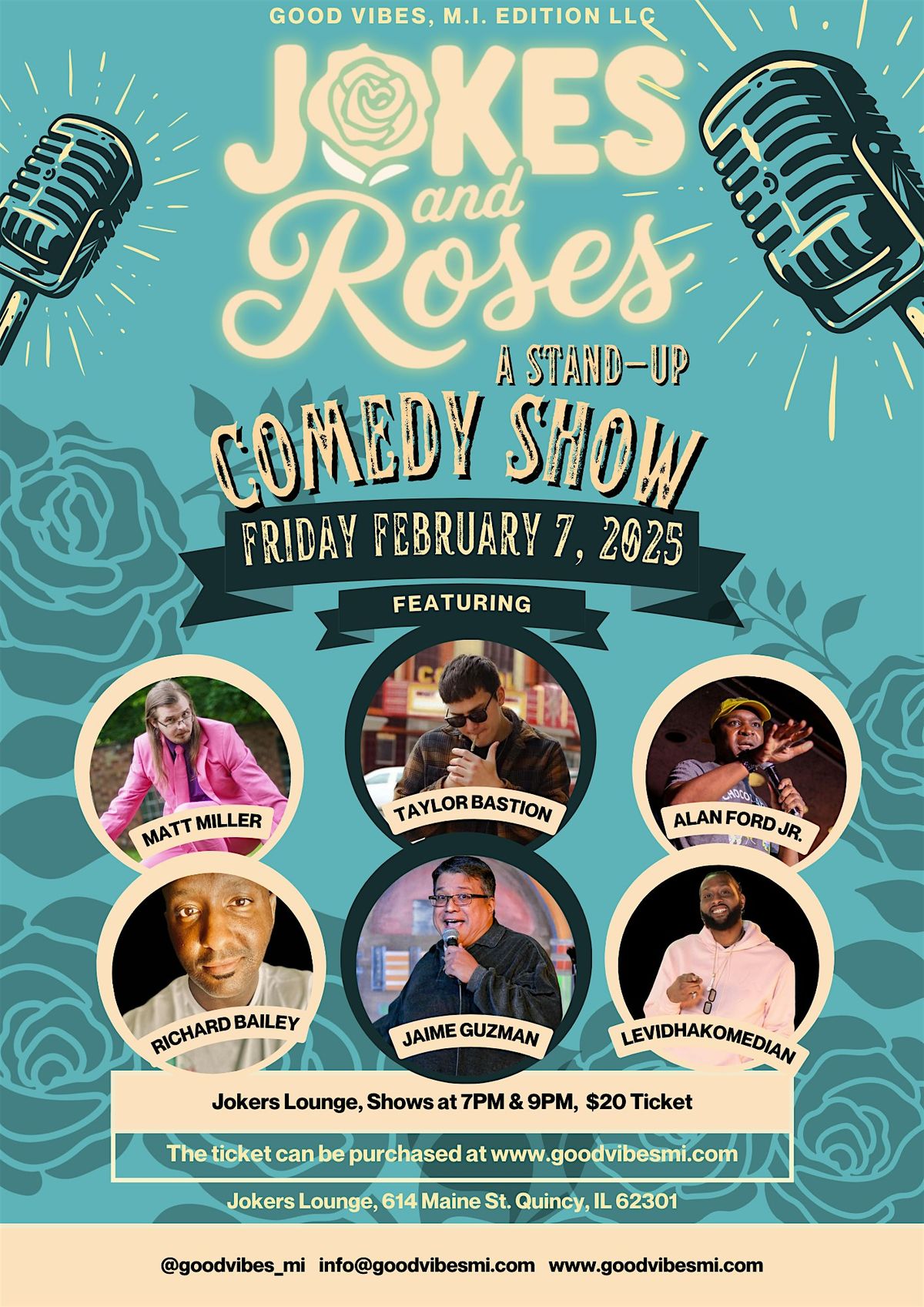 Jokes & Roses, A Stand Up Comedy Show