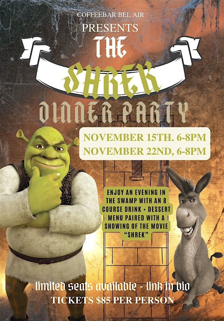 Shrek Movie and Dining night!