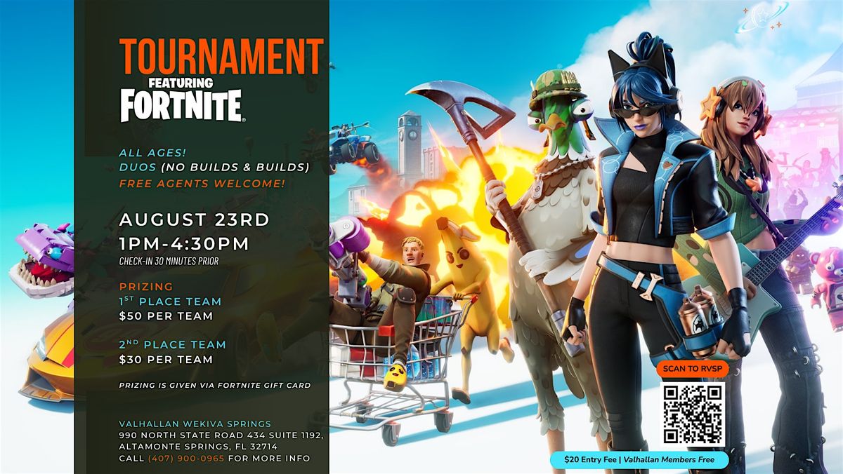 Cosmic Cup Fortnite Duos Build & No Build Tournament