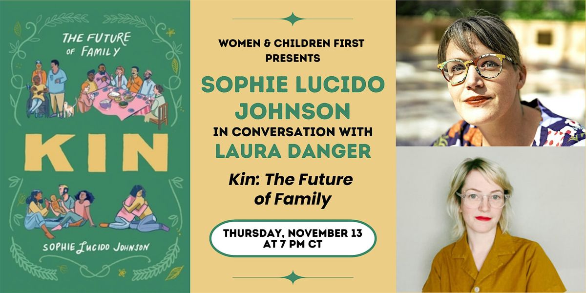 Book Launch: Kin: The Future of Family by Sophie Lucido Johnson