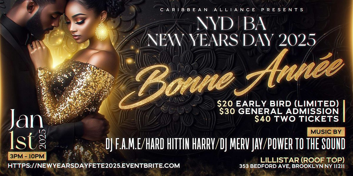 New Years Day | Bonne Ann\u00e9e Celebration {LilliStar Rooftop} JAN, 1st 2025