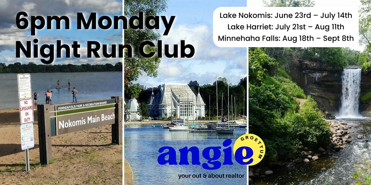 6pm Monday Night Run Club in Minneapolis