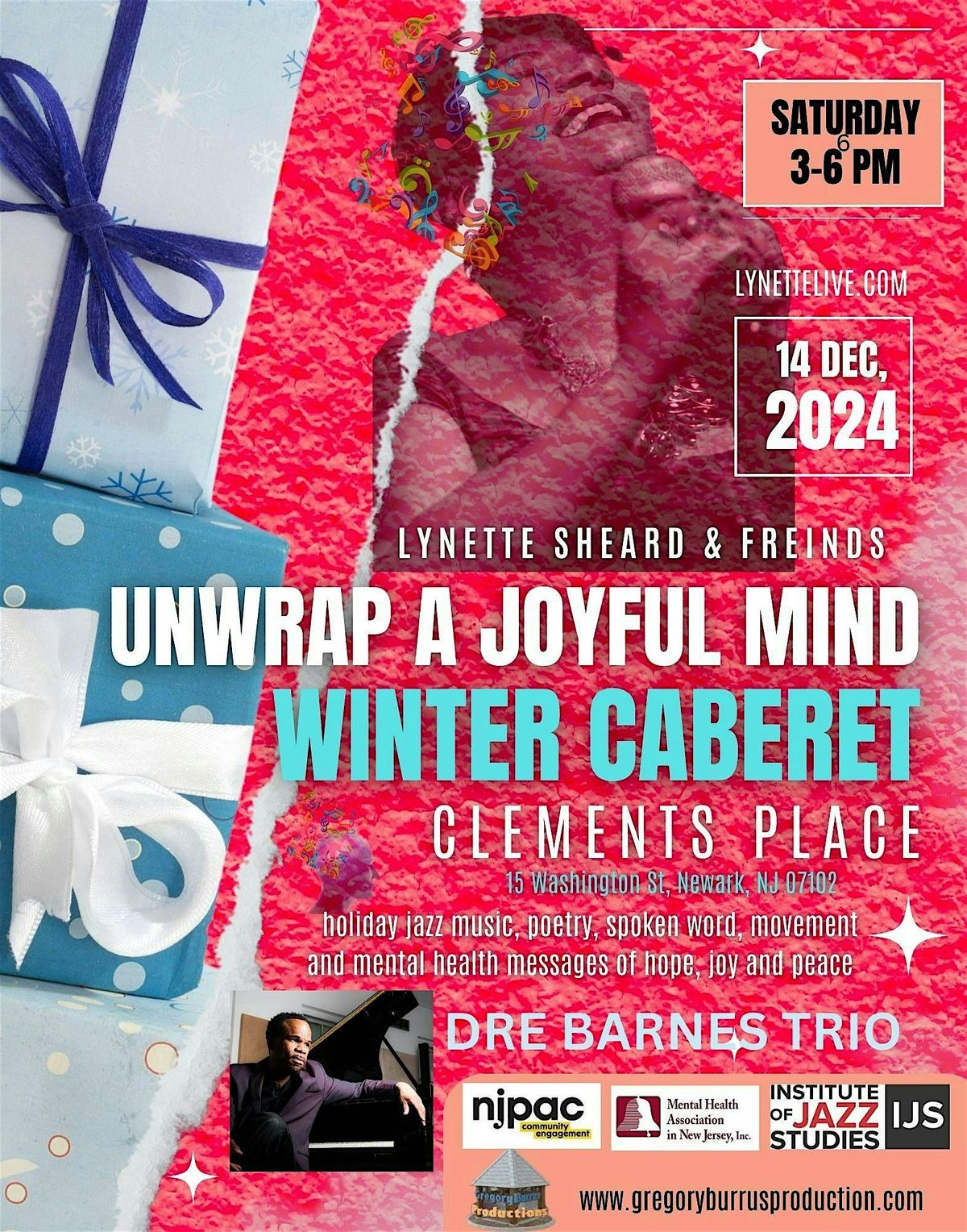 Lynette Sheard & Friends Present \u2013 Unwrap a Joyful Mind Winter Cabaret