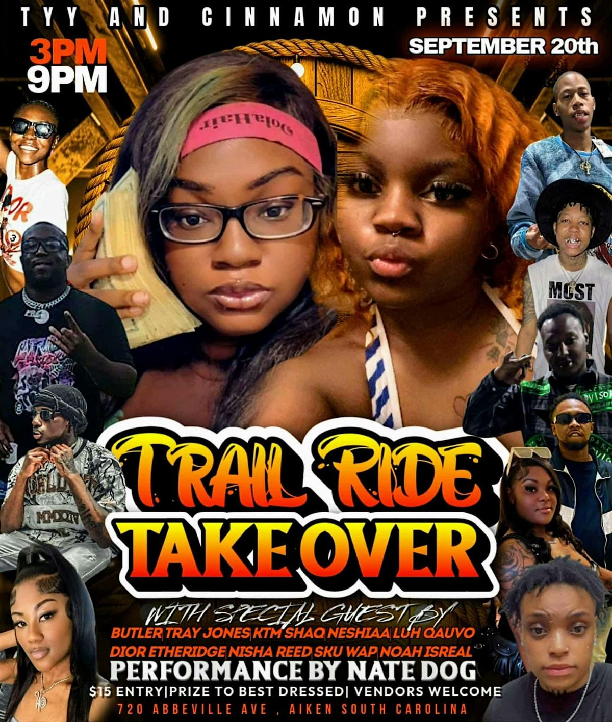 Trail ride take over
