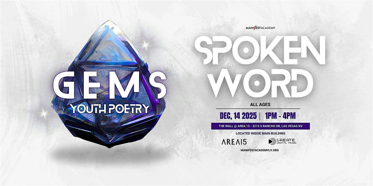GEMS Youth Poetry - A Spoken Word Series