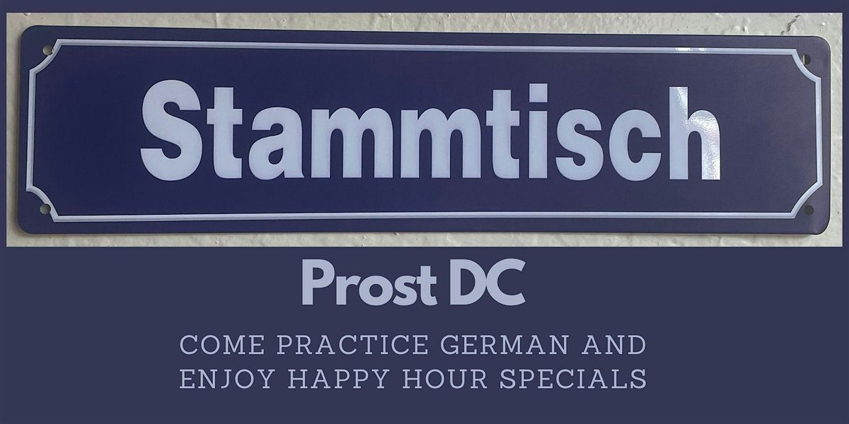 Happy hour\/Stammtisch: Prost DC