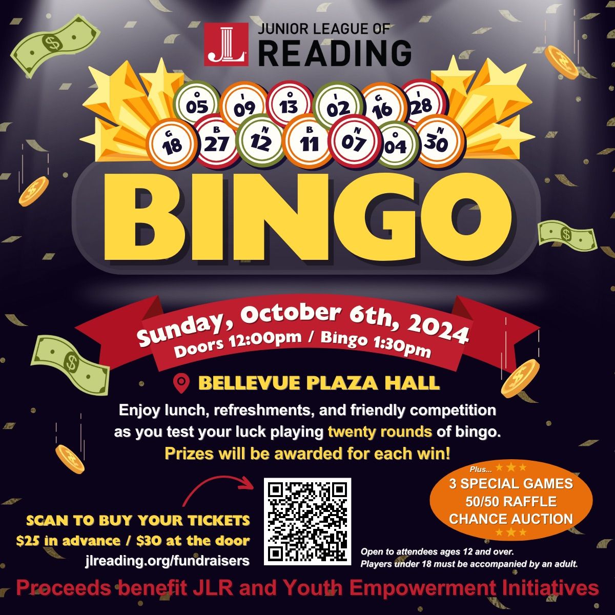 Junior League of Reading BINGO