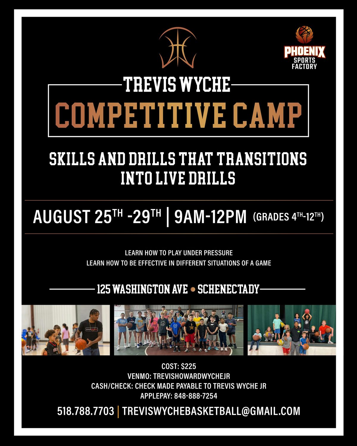 TREVIS COMPETITIVE CAMP