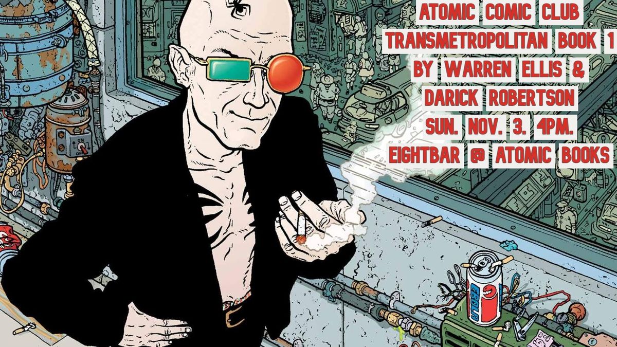 Atomic Comic Club: Transmetropolitan Book 1