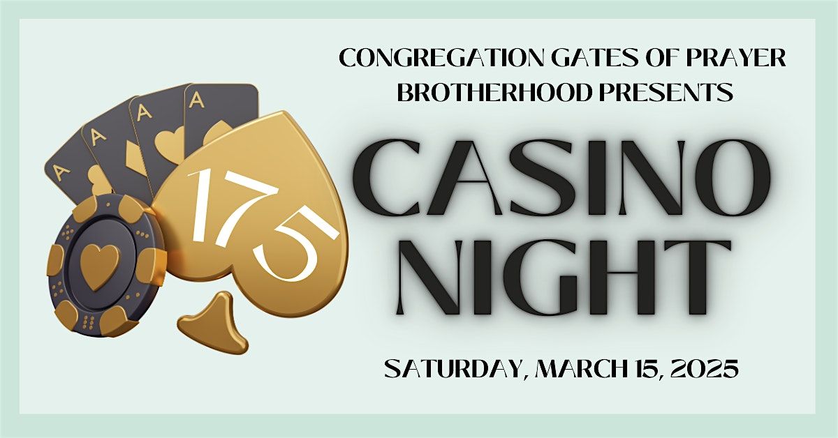 Casino Night Presented by CGoP Brotherhood