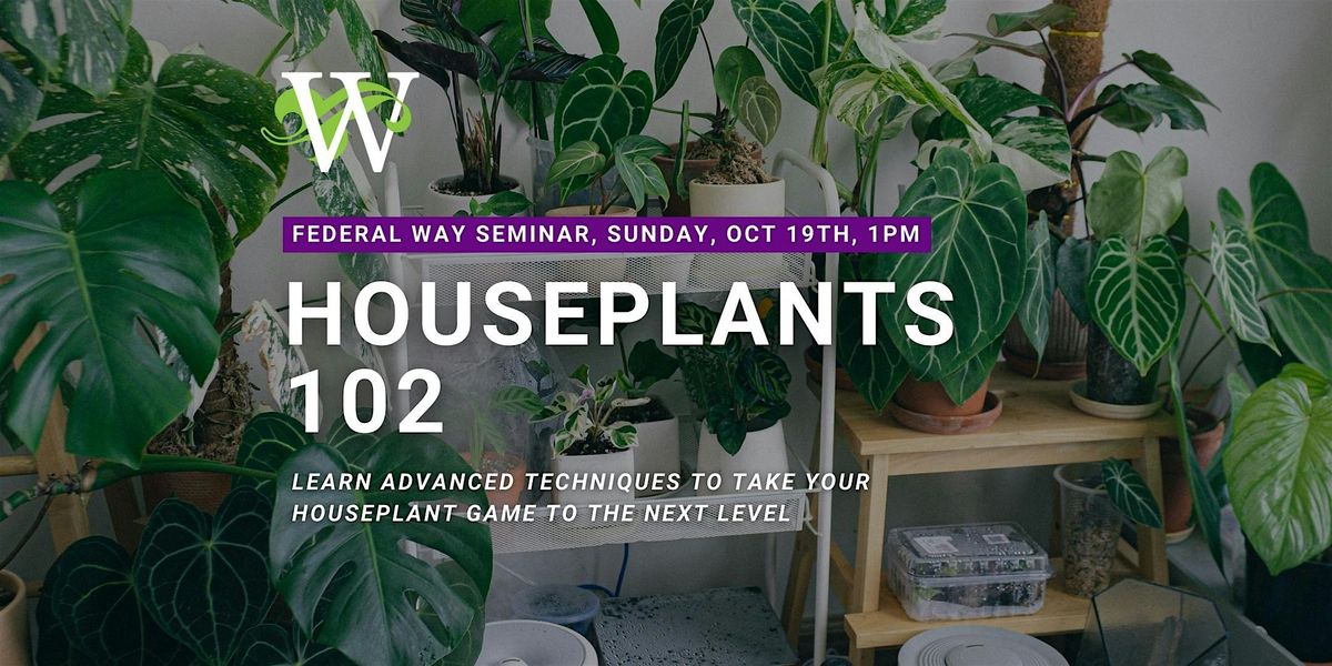 Houseplants 102: Federal Way
