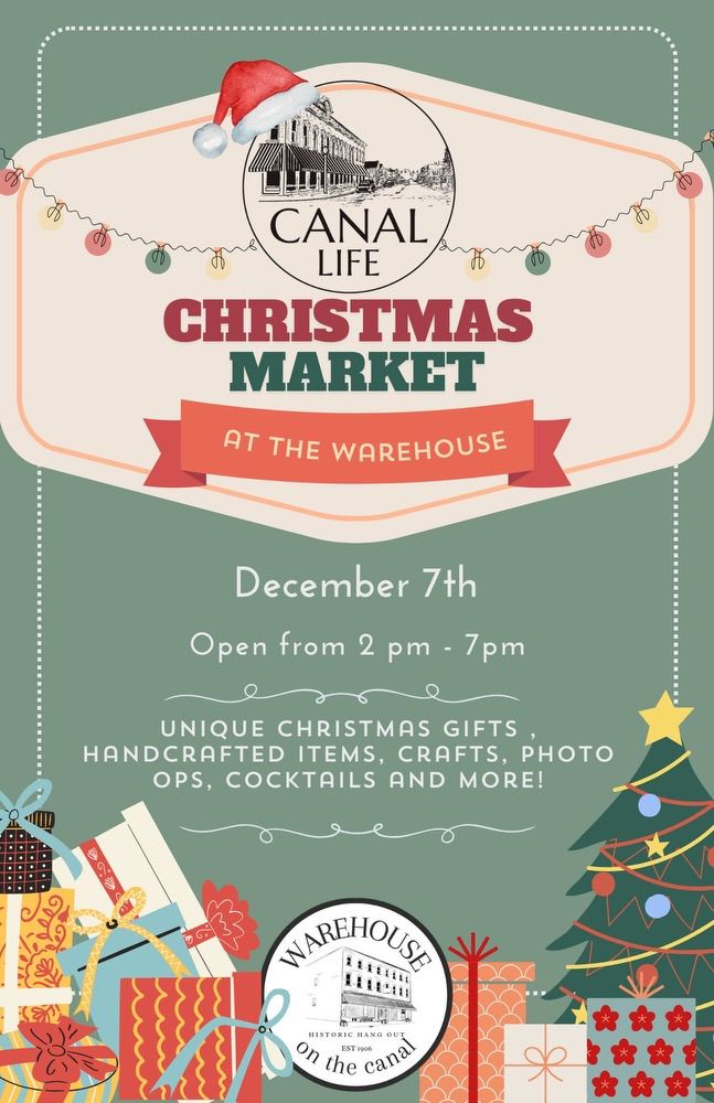 Canal Life Christmas Market at the Warehouse