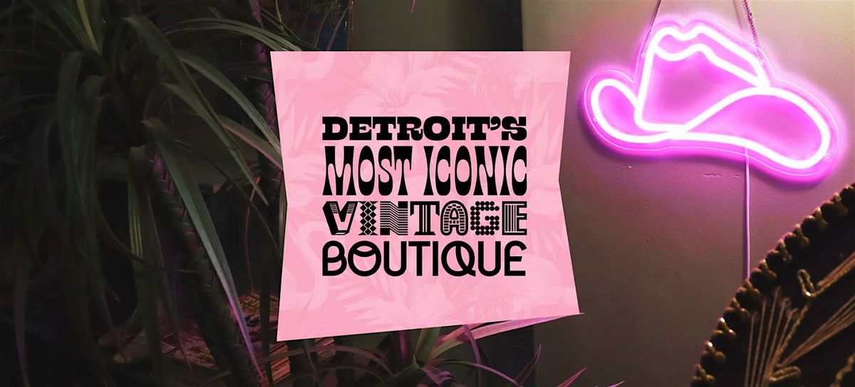 Sip & Shop at Flamingo Vintage