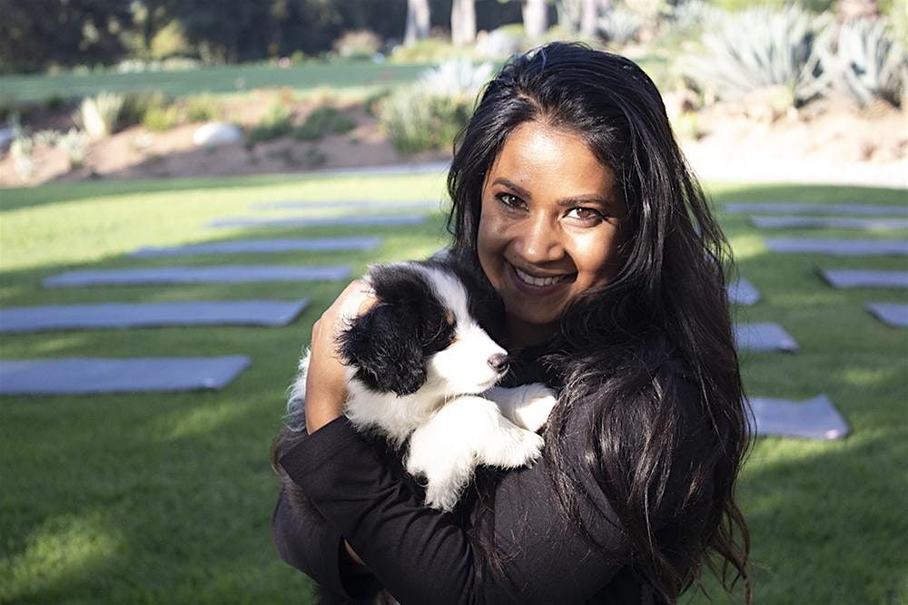 Puppy Yoga at The Langham