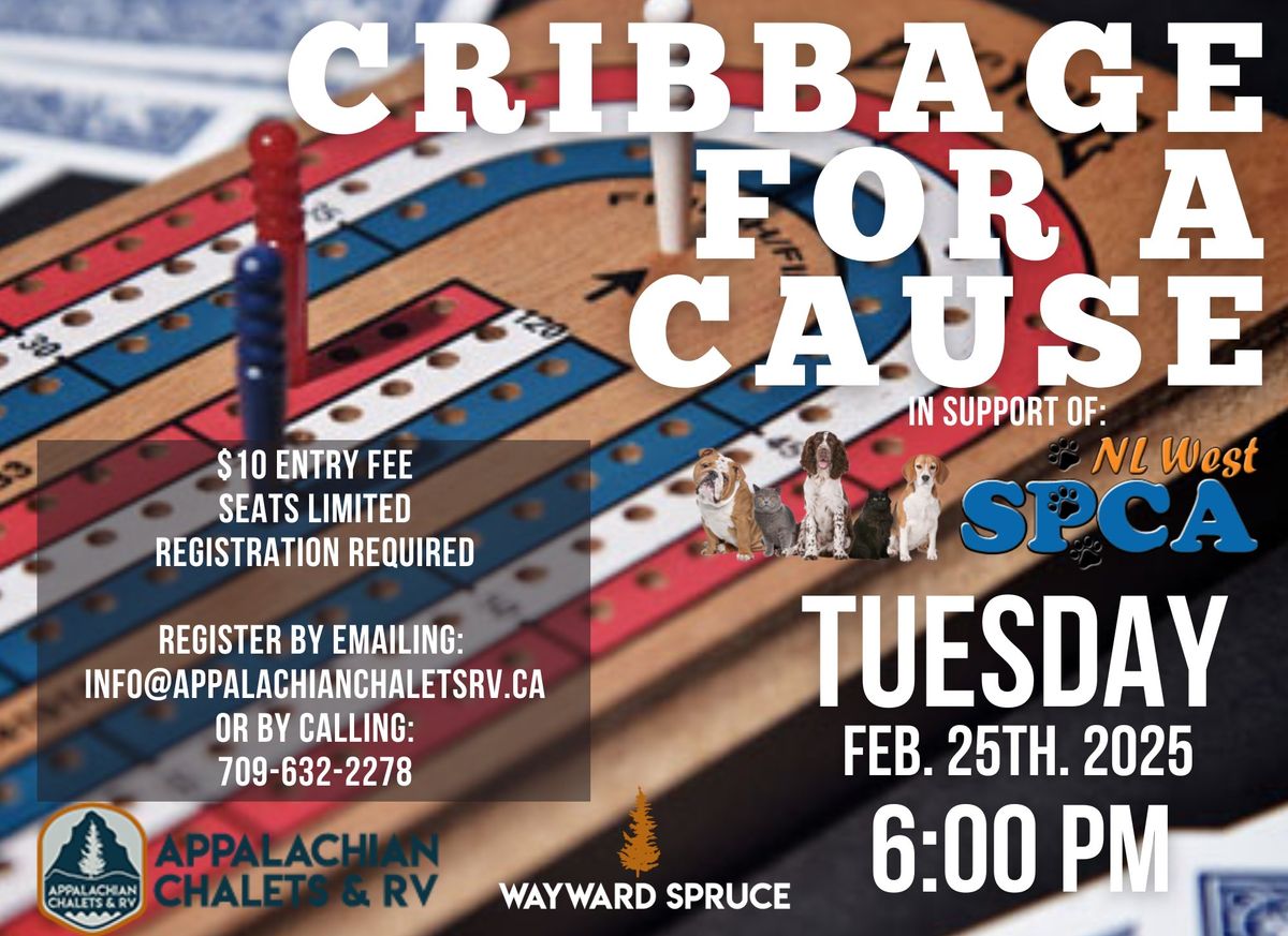 Cribbage for a Cause Tournament 2025