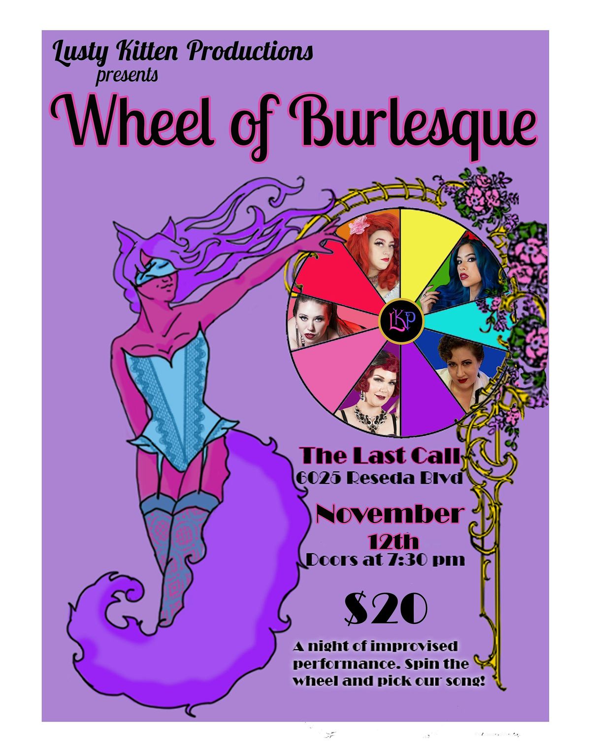 Wheel of Burlesque!