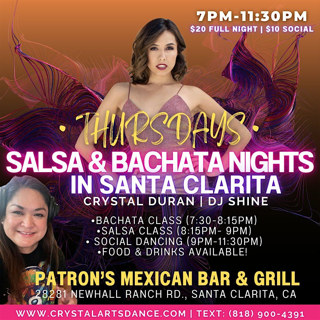 SALSA& BACHATA NIGHTS IN SANTA CLARITA