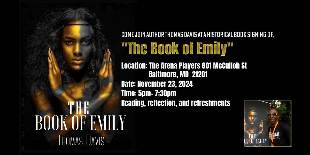 The Book of Emily Book Signing