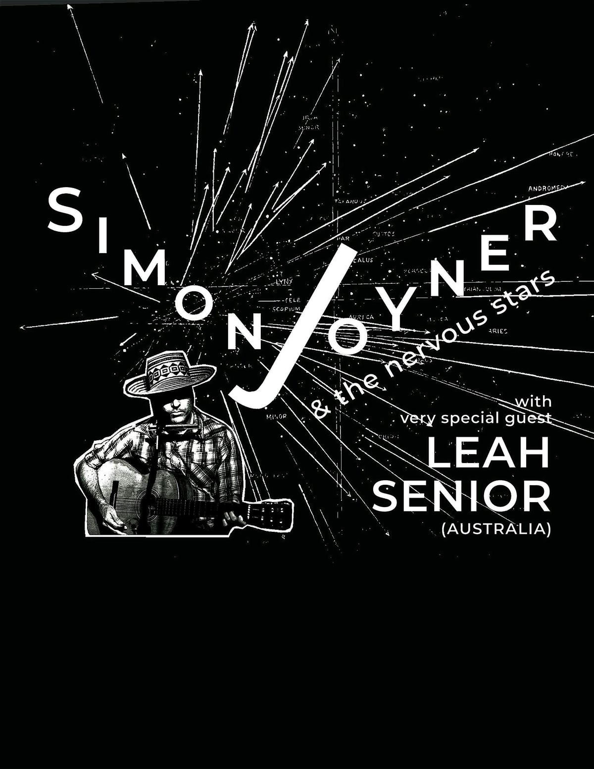 Simon Joyner & the nervous stars +  Leah Senior + Warren Burns