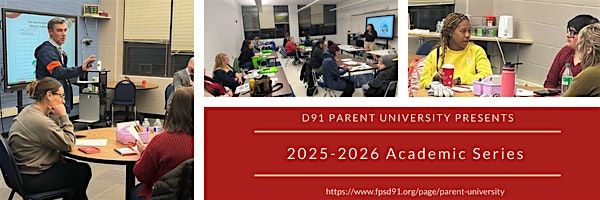 D91 Parent University Academic Series: Raising Readers