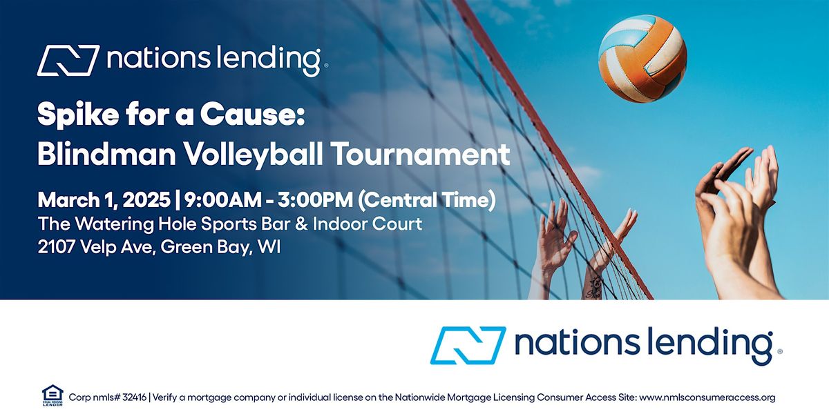 Spike for a Cause: Blindman Volleyball Tournament