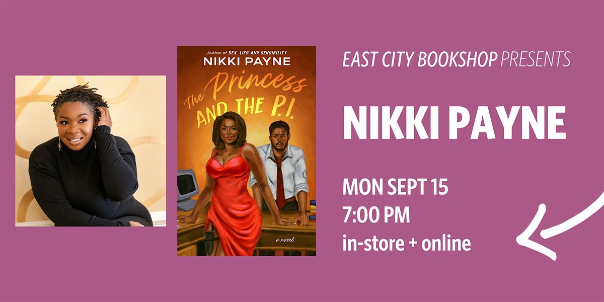Hybrid Event: The Princess and the P.I., Nikki Payne
