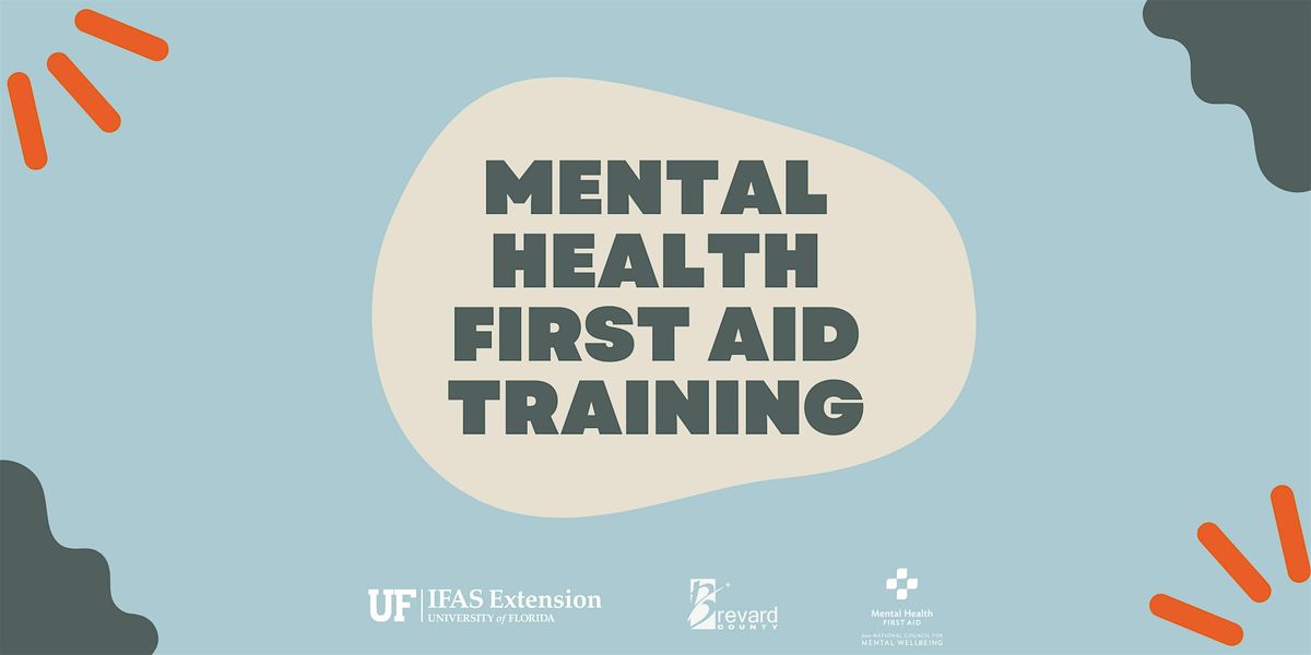 Adult Mental Health First Aid Training