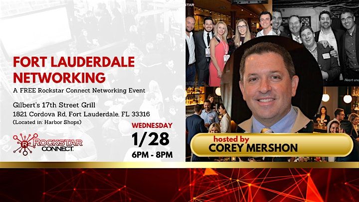 Free Fort Lauderdale Rockstar Connect Networking Event (January, Florida)
