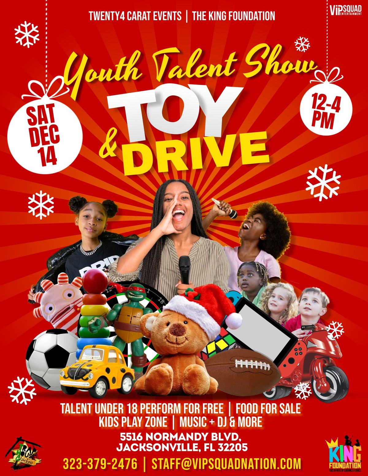 Duval Youth Talent Show & Holiday Toy Drive 2024