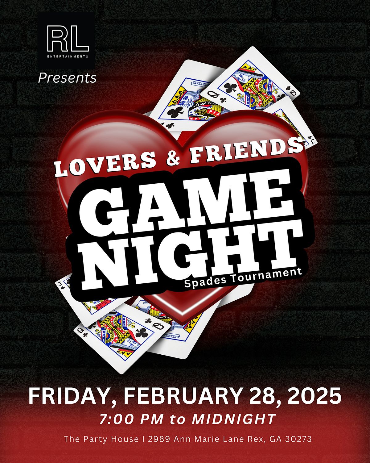 Lovers & Friends Game Night