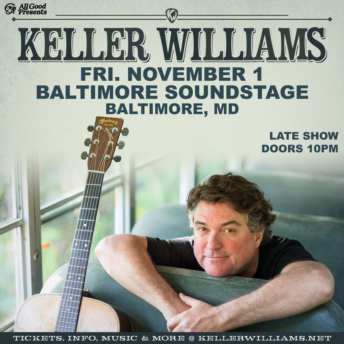 Keller Williams LATE SHOW at Baltimore Soundstage