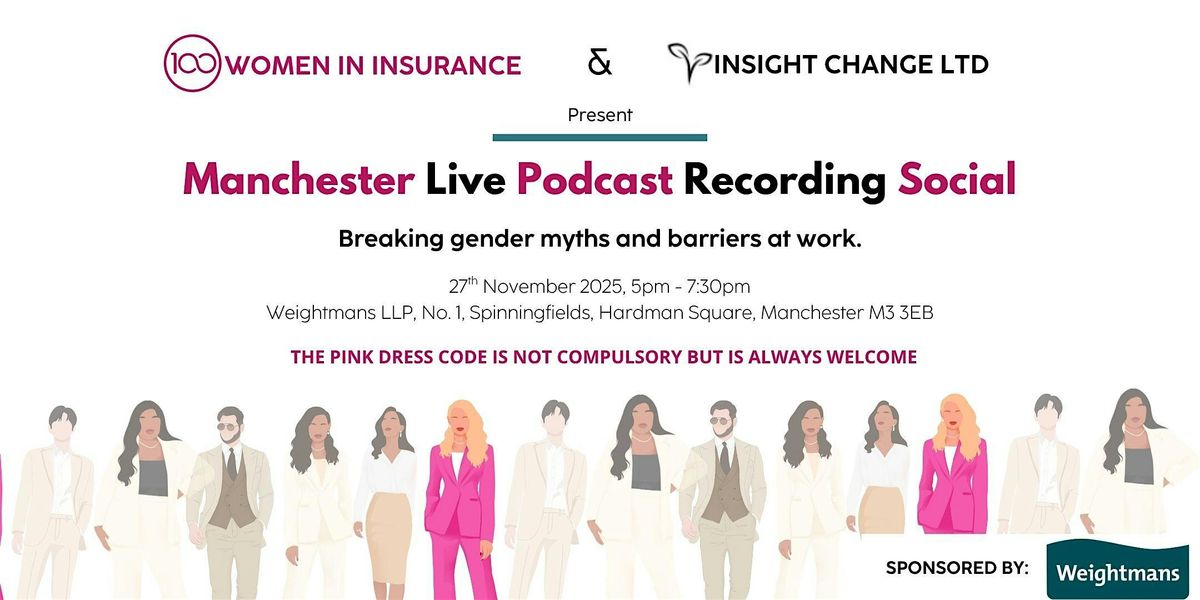 Manchester Live Podcast Recording Social