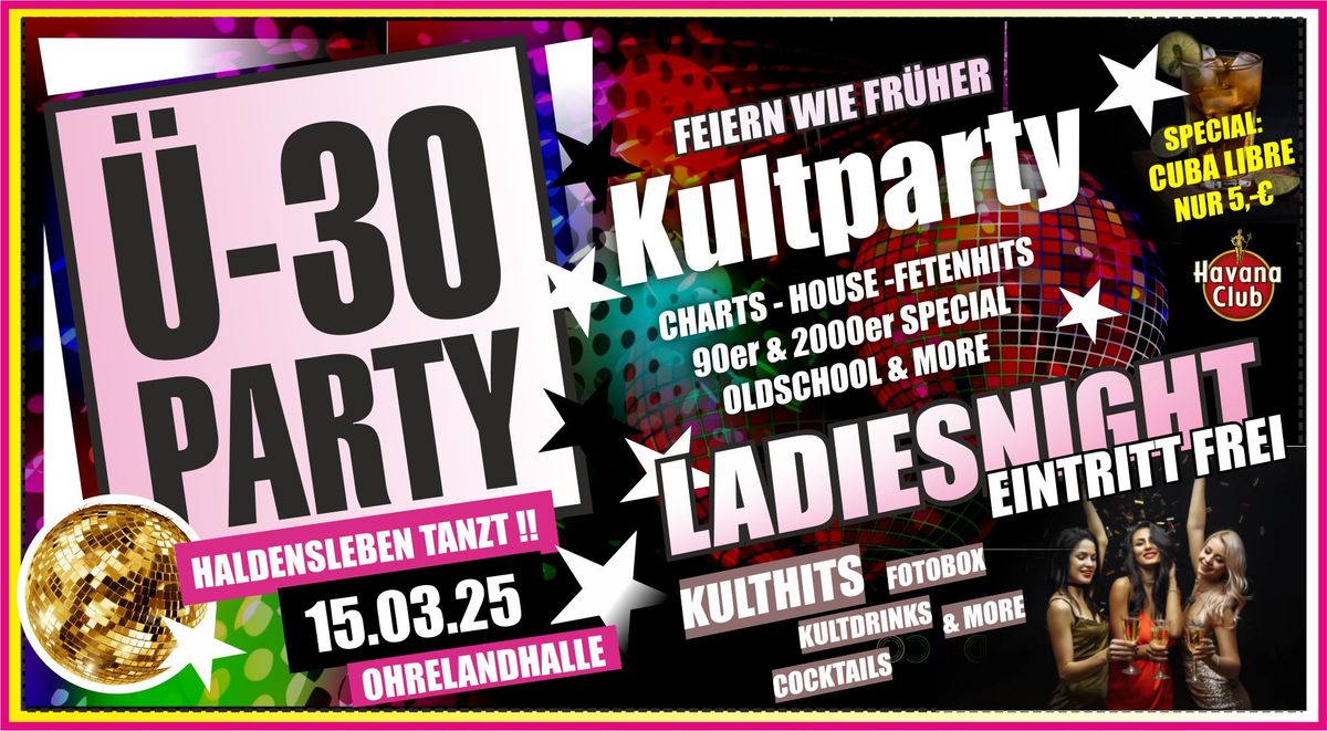 \u00dc30 Party Haldensleben \/ LADIESNIGHT