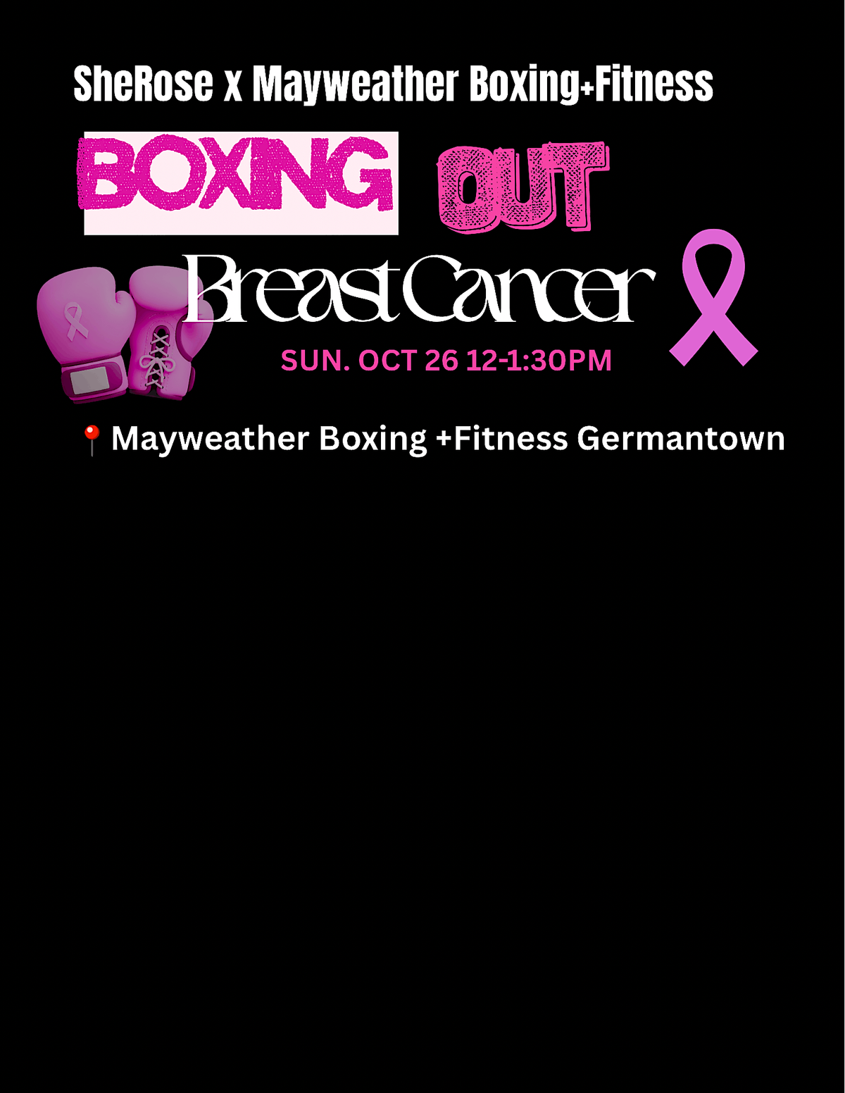 Breast Cancer Boxing Bash