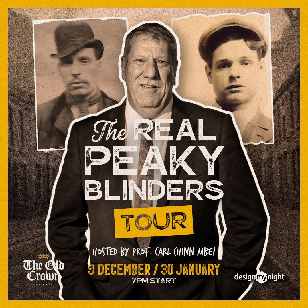 The Real Peaky Blinders Tour - An Evening With Prof. Carl Chinn MBE