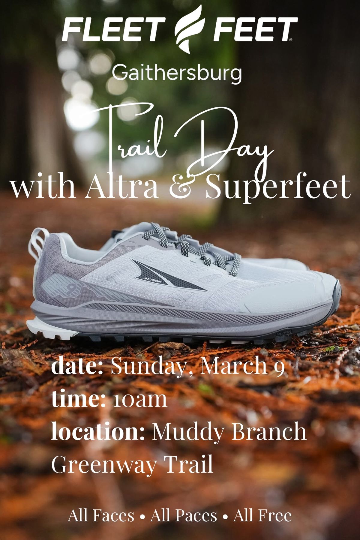 Trail Day w\/Altra & Superfeet