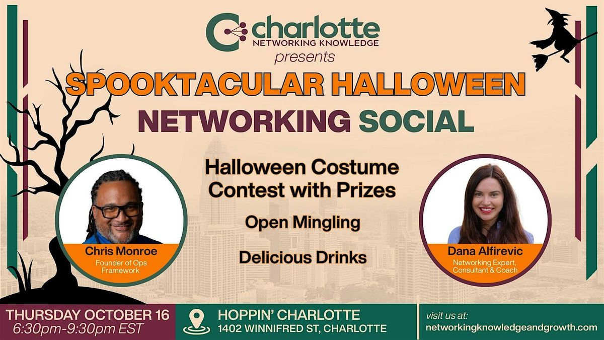 Spooktacular Halloween Networking Social