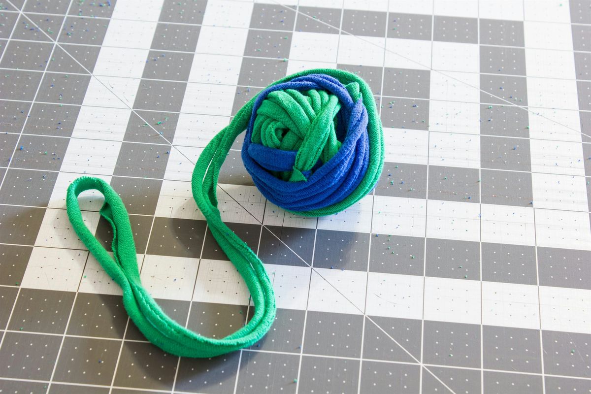 Upcycle T-Shirts into Yarn Three Ways: Weaving & Fiber Festival