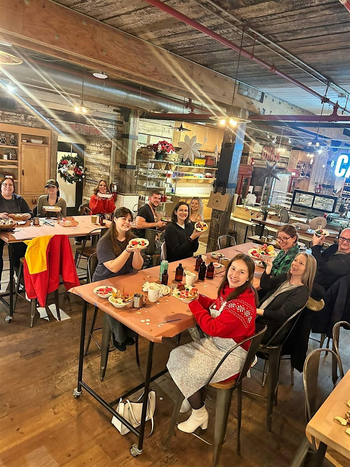 Holiday Themed Candle Class with Abstract Adventures