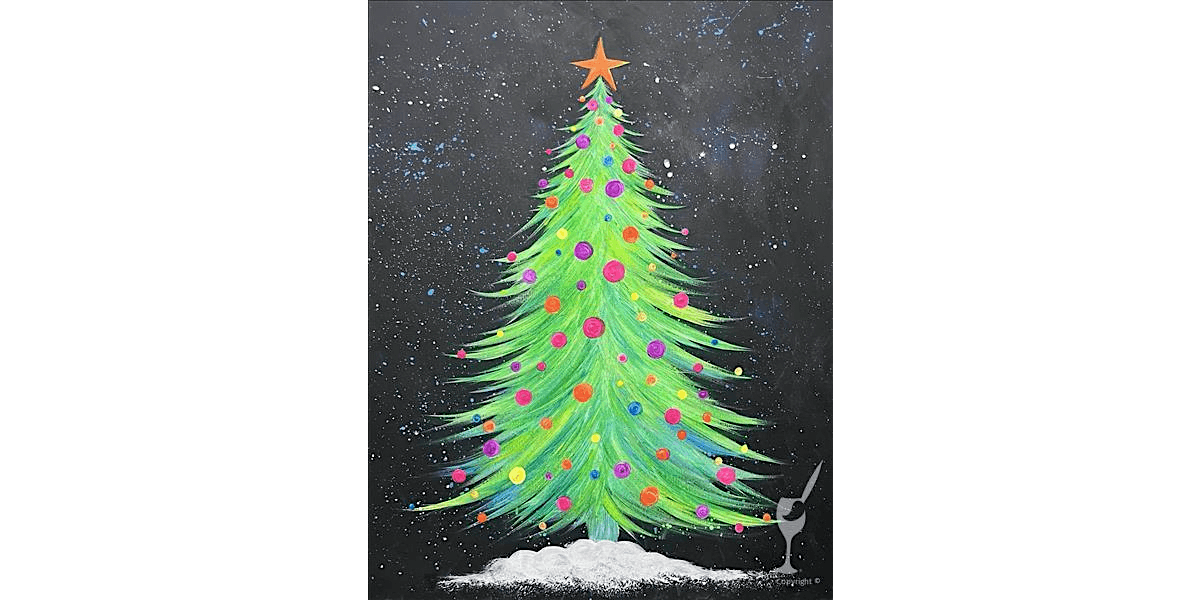 Holiday Decorations - Paint and Sip in Houston | Classpop!\u2122
