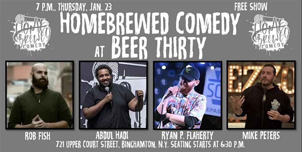 Homebrewed Comedy at Beer Thirty