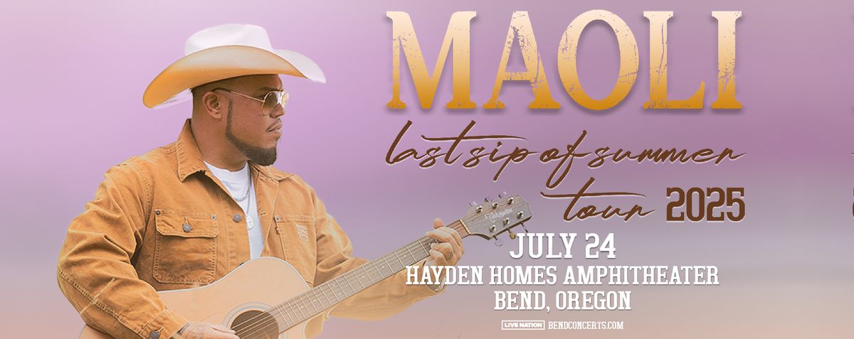 Maoli at Uptown Theatre Napa
