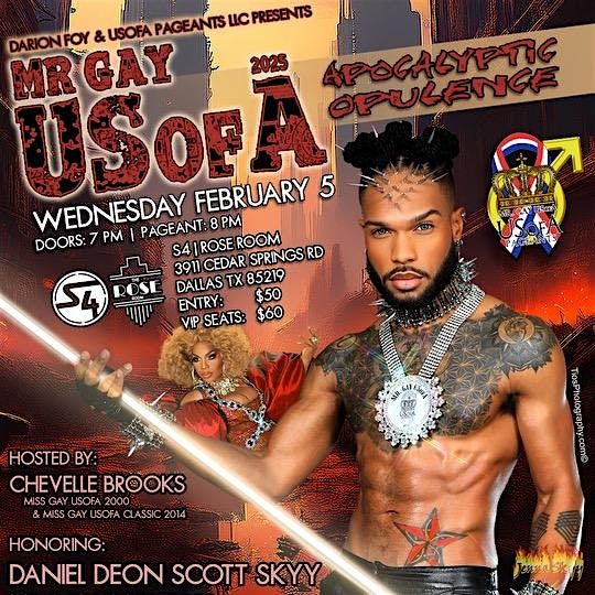 Mr Gay USOFA 2025 ft Daniel Deon Scott Skyy