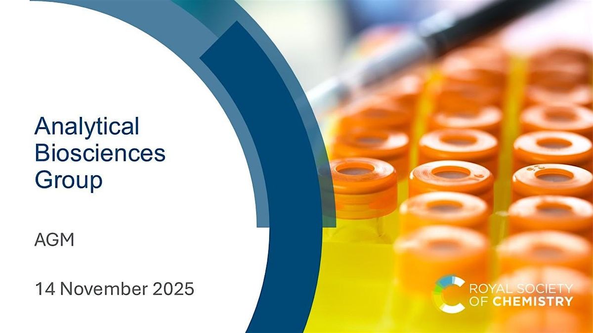 RSC Analytical Biosciences Group Annual General Meeting 2025