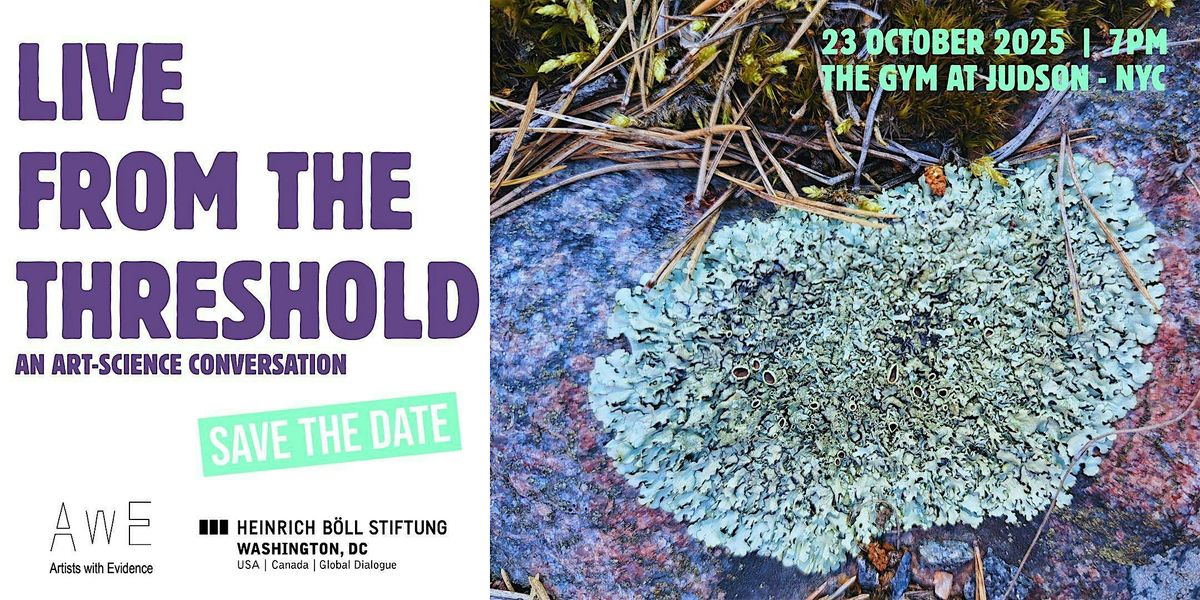 Live from the Threshold: an Art-Science Conversation