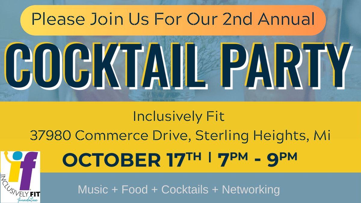 Inclusively Fit's 3rd Annual Fundraising Cocktail Party