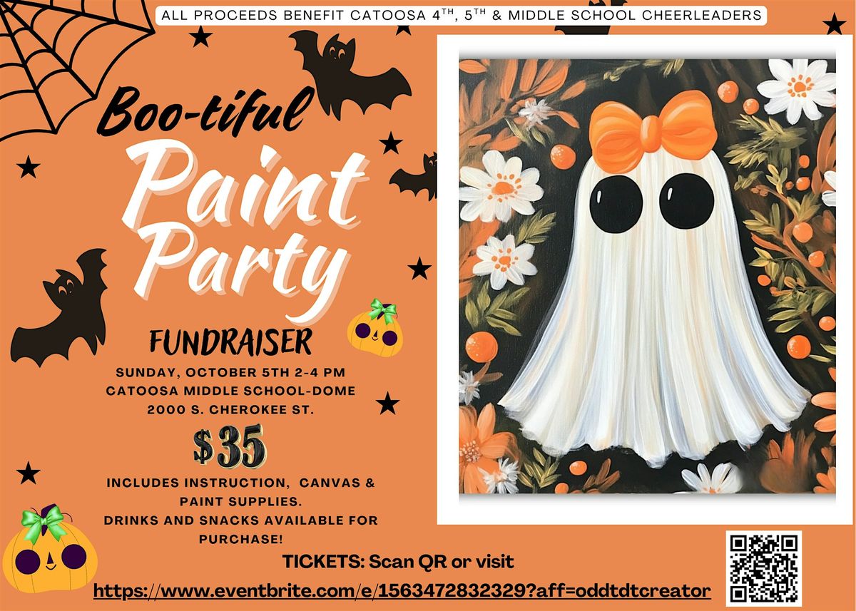 BOO-tiful Paint Party Fundraiser!